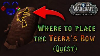 Where to Place Teera'S Bow