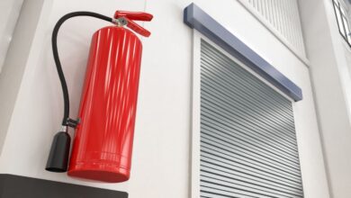 9. fire extinguisher