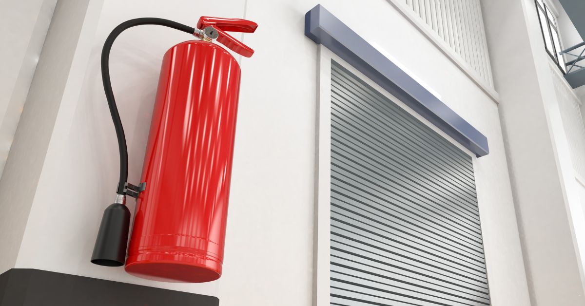 9. fire extinguisher